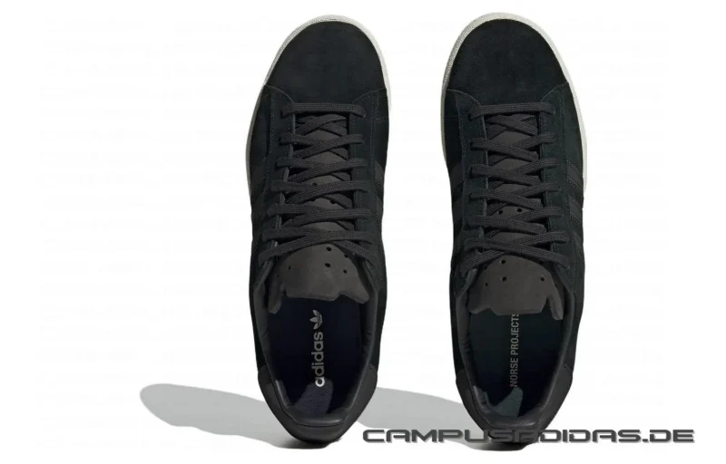 Adidas Campus Norse Projects Shoes 'Core Black Chalk White' – Bild 5