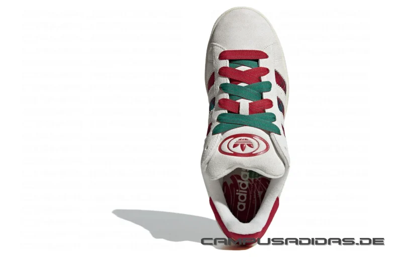 Adidas Campus 'White Red Green' – Bild 4