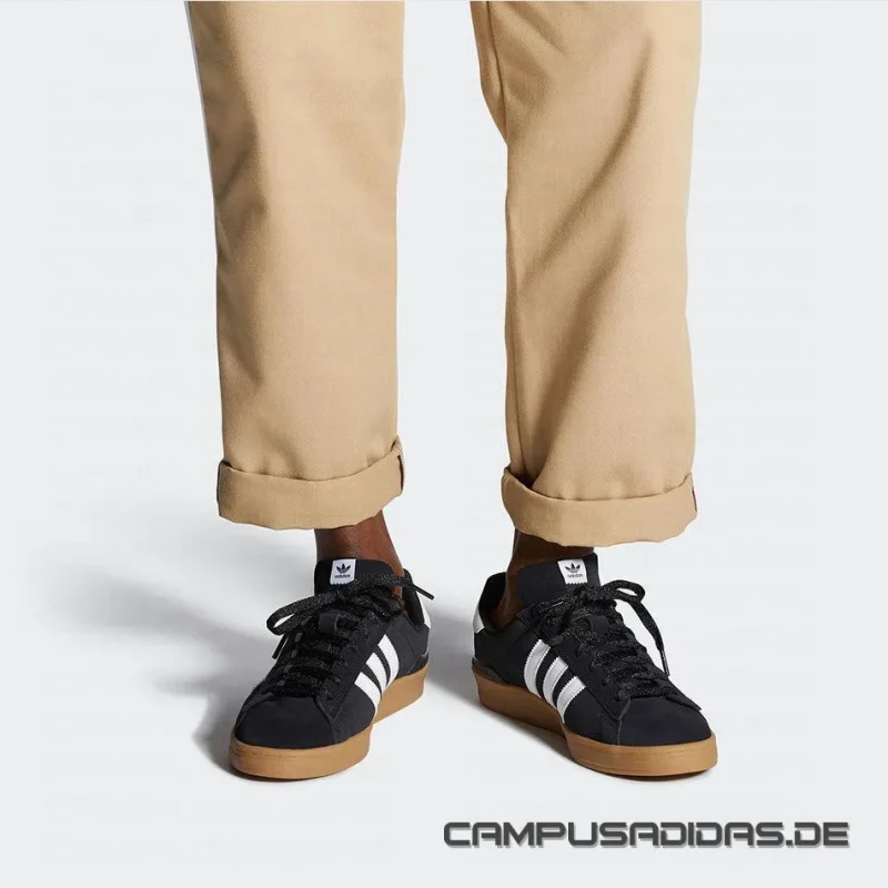 Adidas Campus adv 'Black white gum' – Bild 6