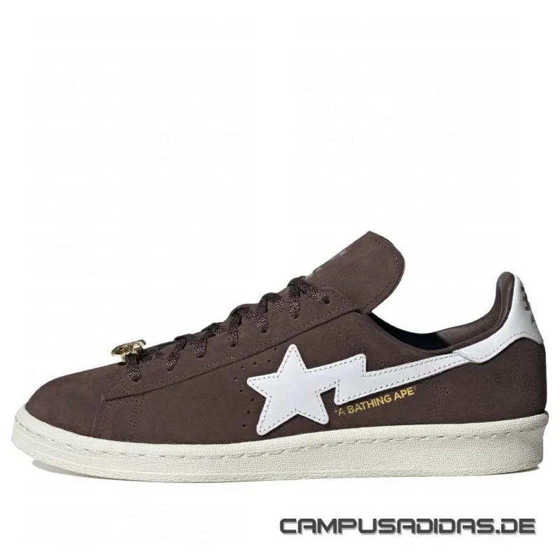 Adidas x A Bathing Ape Campus 80s '30th Anniversary Brown'