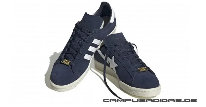 Adidas x A Bathing Ape Campus 80s '30th Anniversary - Navy' – Bild 3