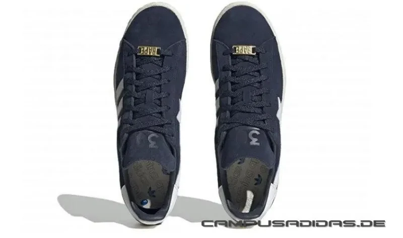 Adidas x A Bathing Ape Campus 80s '30th Anniversary - Navy' – Bild 5
