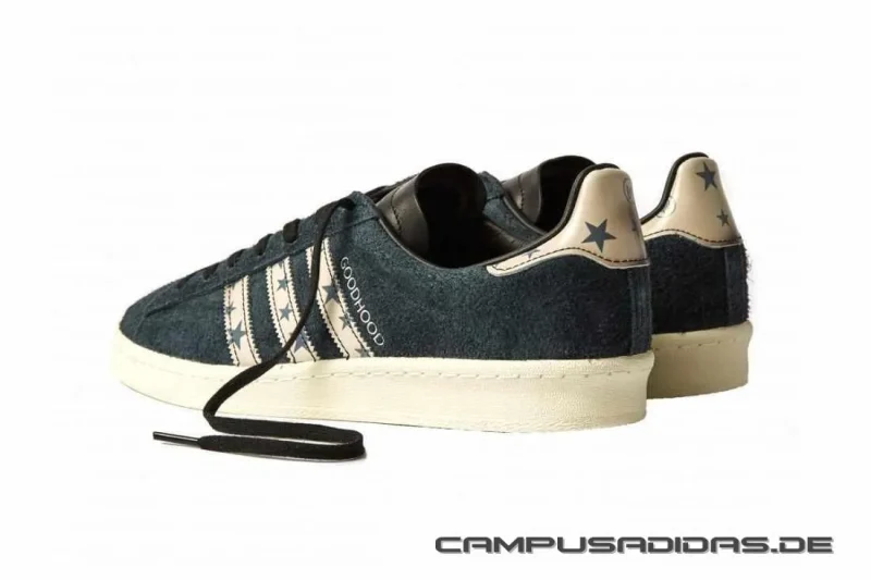 Adidas x Goodhood Campus 80s 'Black White' – Bild 5